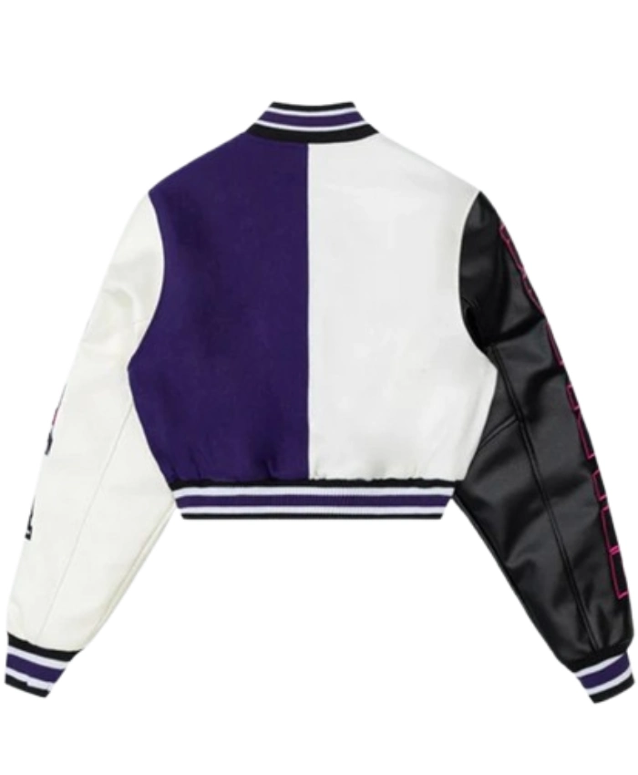 All Star Cropped Varsity Jacket
