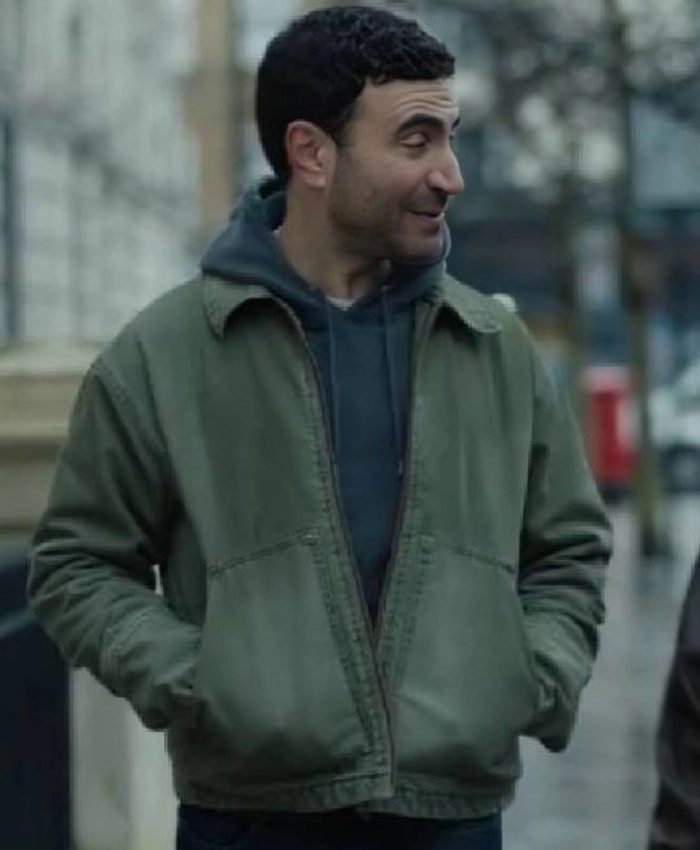 All Of You 2025 Brett Goldstein Green Cotton Jacket