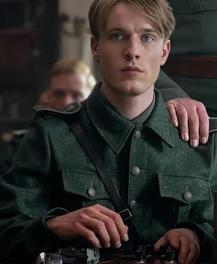 All the Light We Cannot See Louis Hofmann Green Jacket