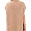 Alls Fair 2025 Naomi Watts Funnel Neck Tunic Brown Vest