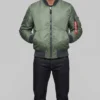 Alpha Industries MA 1 Battlewash Flight Bomber Jacket