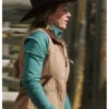 Amber Marshall TV Series Heartland S19 Amy Fleming Cotton Brown Vest
