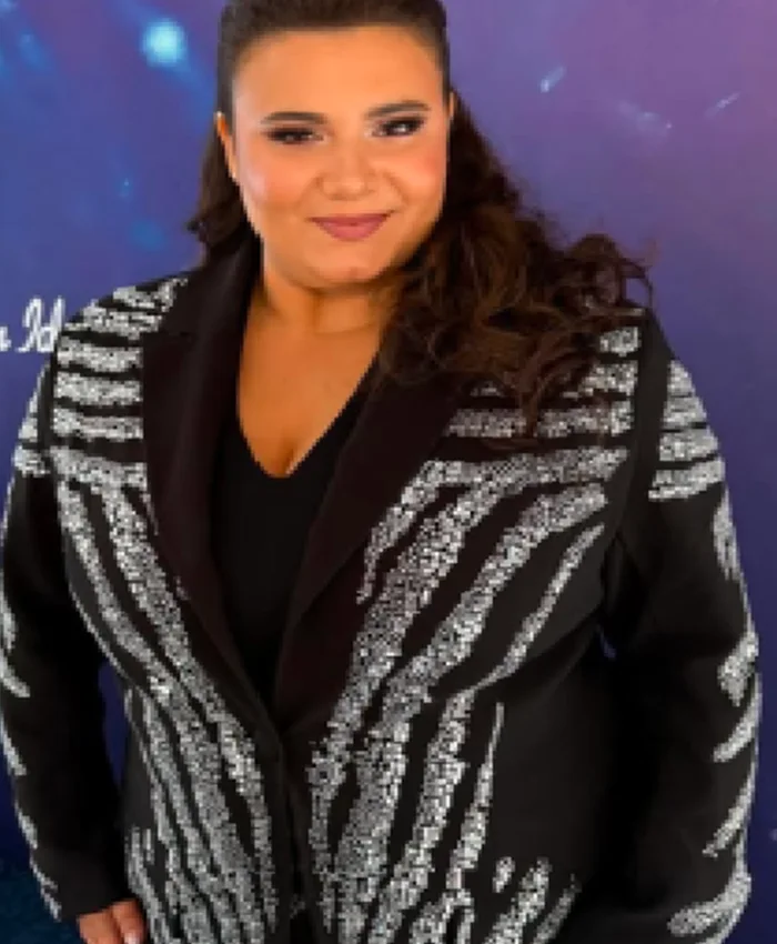 American Idol S23 Amanda Barise Black Blazer