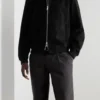 American Idol S23 Ryan Seacrest Suede Black Jacket