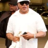 American Rapper LL Cool J 2025 US Open Tennis Championships Crochet Shirt