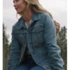 Amy Fleming Heartland S19 Amber Marshall Blue Denim Jacket