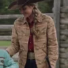 Amy Fleming TV Series Heartland S19 Amber Marshall Brown Cotton Jacket