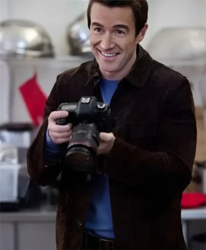 An Unexpected Valentine Robert Buckley Brown Suede Jacket
