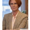 And Just Like That S03 Cynthia Nixon Strip Blazer