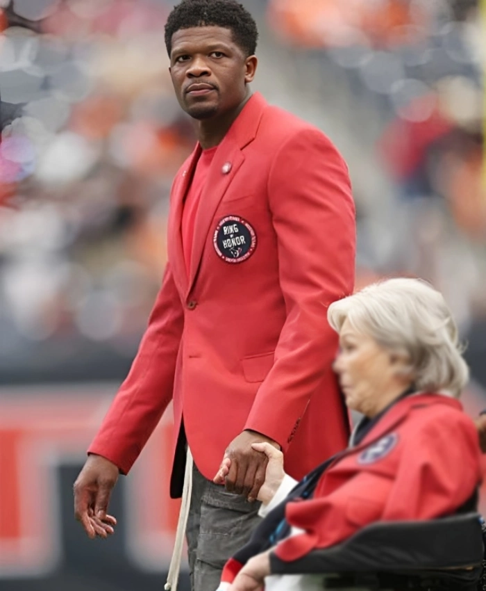 Andre Johnson Ring of Honor Red Blazer - Image 2