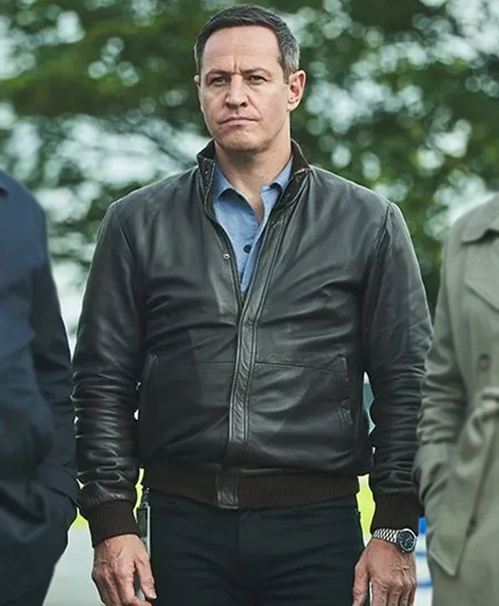 Andrew Dowbiggin The Bay S05 Black Leather Jacket