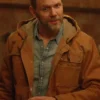 Animal Control Frank Shaw Brown Hooded Jacket