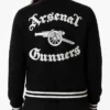 Anne Hathaway Arsenal Gunners Varsity Jacket Women