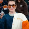 Anne Hathaway Knicks Jacket