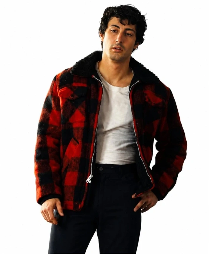 Anthony Ippolito Movie I Play Rocky 2026 Checkered Wool Jacket 