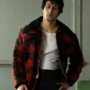 Anthony Ippolito Movie I Play Rocky 2026 Red and Black Checkered Wool Jacket 