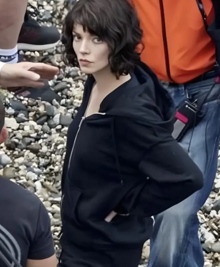 Anya Taylor Joy The Gorge Black Jacket