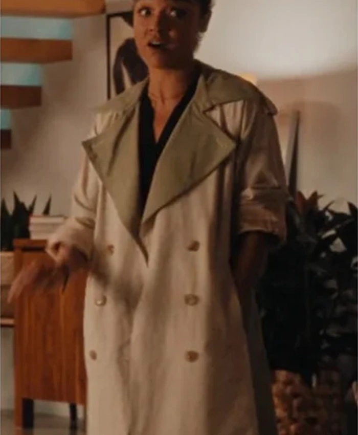 Apple Cider Vinegar Aisha Dee Trench Coat