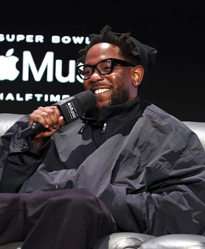 Apple Music Super Bowl LIX Halftime Show Kendrick Lamar Black Jacket