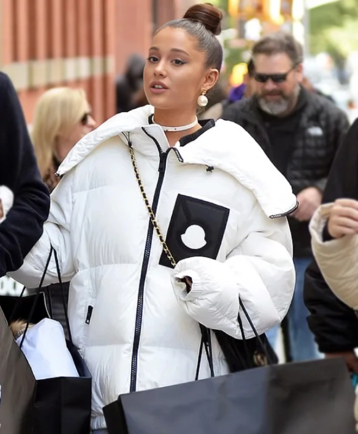 Ariana Grande Oversized Puffer Jacket