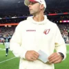 Arizona Cardinals Natural 2025 Rivalries Collection Jonathan Gannon Standard Issue Dri FIT Hoodie