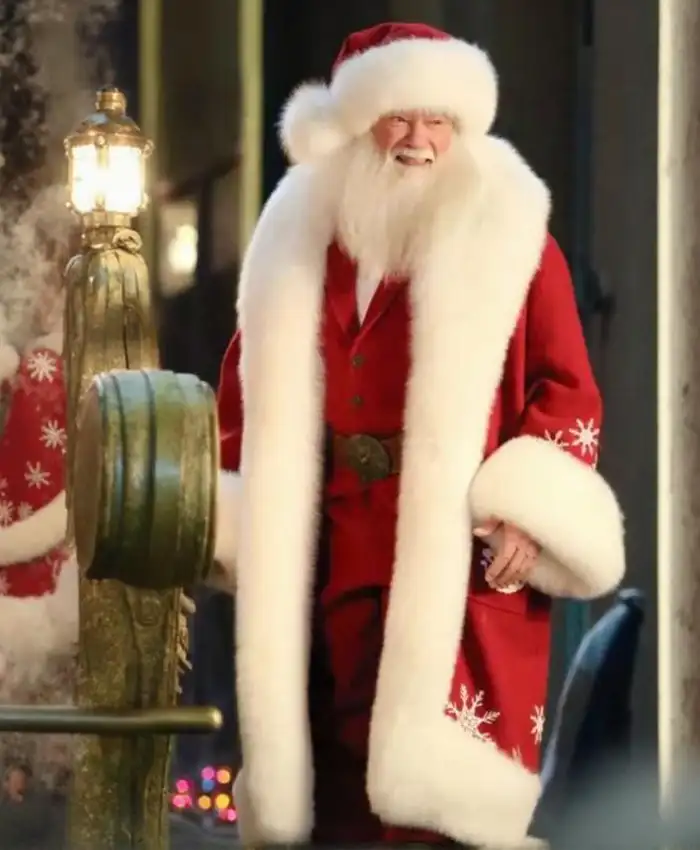 Arnold Schwarzenegger The Man With The Bag 2025 Santa Red