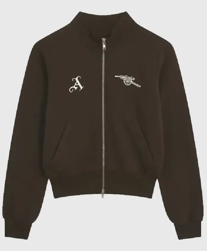 Arsenal AWFC Classics Russo Zip Through Track Jacket For Sale