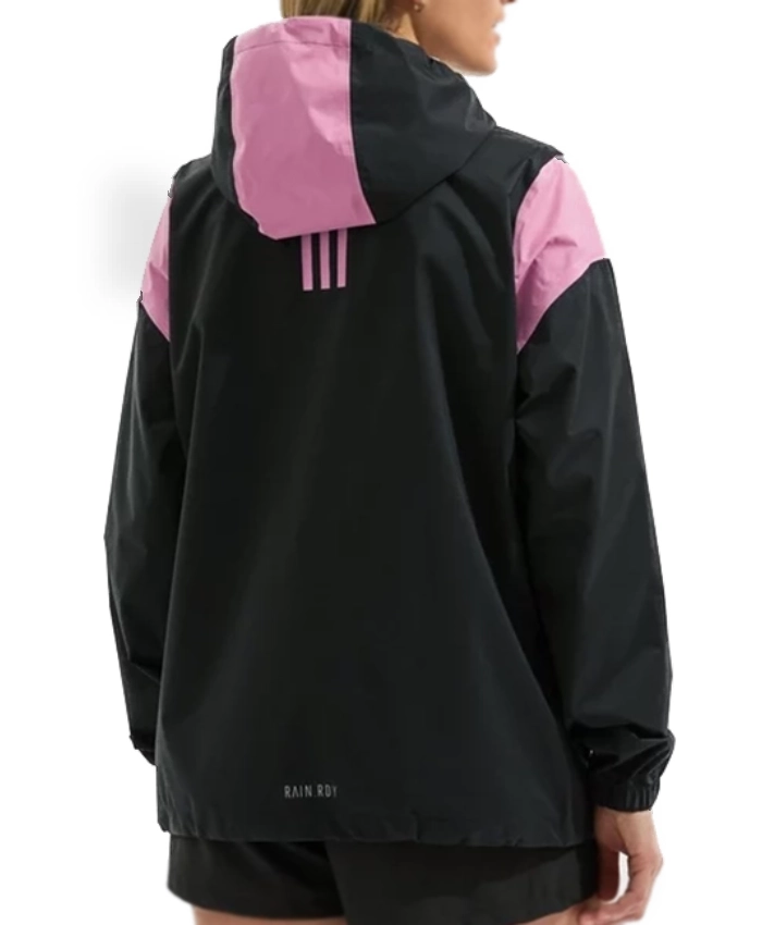 Arsenal Adidas Womens Golf Black Rain Jacket
