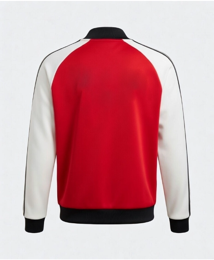 Arsenal X Adidas Fleece Track Jacket
