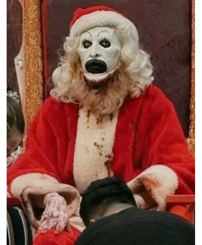 Art The Clown Santa Claus Costume Suit