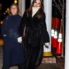 Aspen Fashion Week 2026 Emily Ratajkowski Black Belted Robe Coat