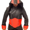Assassins Creed Connor Kenway Red And Black Hoodie Jacket
