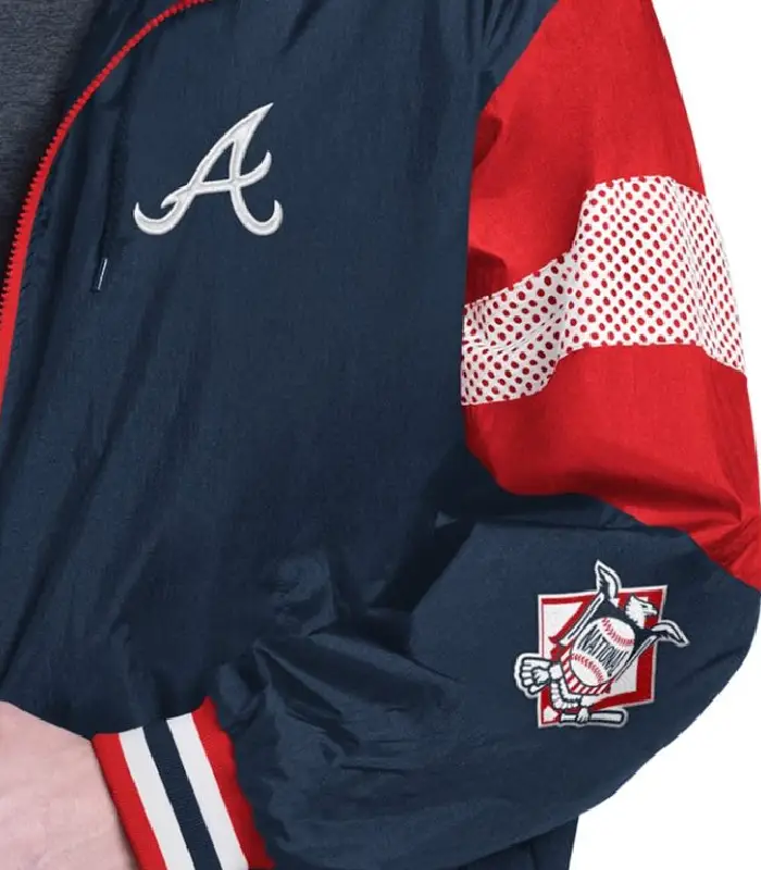 Atlanta Braves Legacy Lightweight Hooded Jacket
