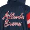 Atlanta Braves Legacy Lightweight Navy And Red Hooded Jackets