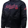 Atlanta Braves Navy Blue Wordmark Jacket