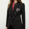 Atlanta Falcons Dickey Black Blazer