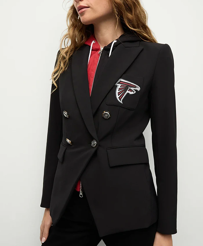 Atlanta Falcons Dickey Black Blazer