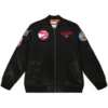 Atlanta Hawks Flight Black Bomber Jacket