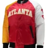 Atlanta Hawks Tricolor Starter Varsity Jacket