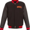 Atlanta Hawks Varsity Black Jacket
