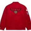 Atlanta Hawks Vintage Satin Bomber Jacket