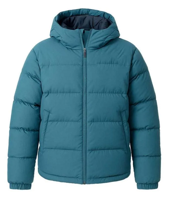 Aubrey Kingsbury Blue Hooded Jacket