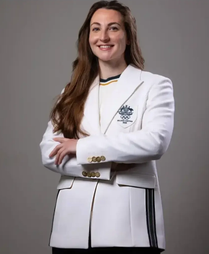 Australia Milano Cortina 2026 White Blazer - Image 2