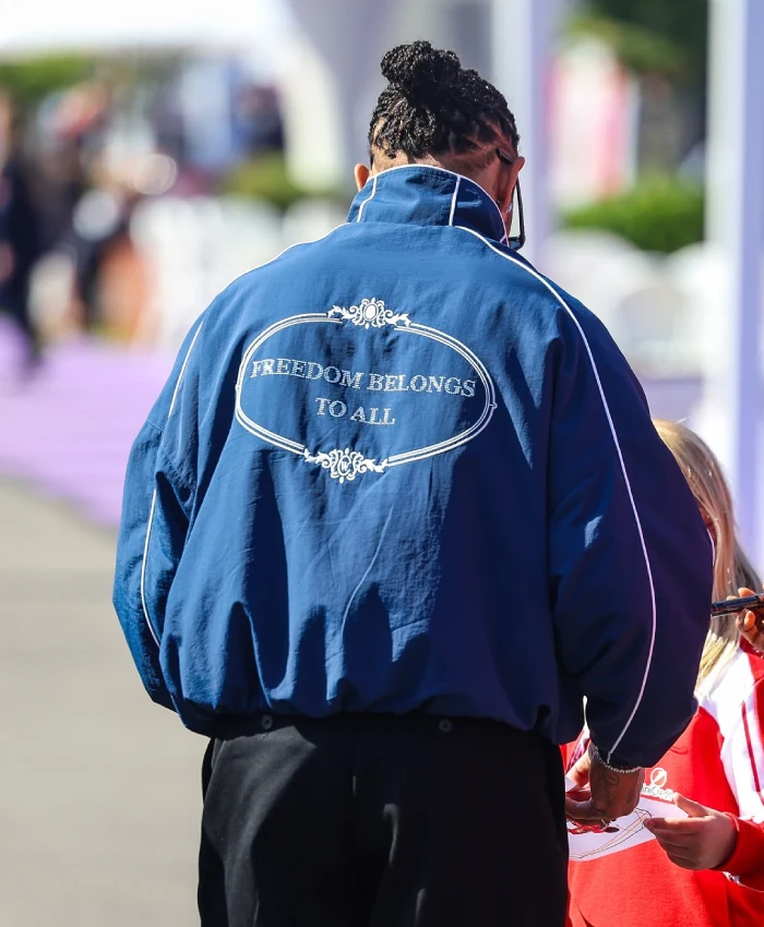 Australian Grand Prix 2026 Freedom Belongs To All Lewis Hamilton Jacket