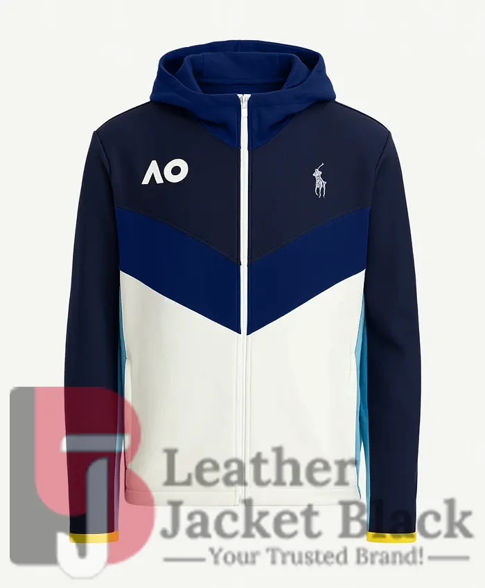 Australian Open Hooded Zipper Jacket