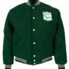Authentic Philadelphia Eagles 1960 Snapt Tab Wool Green Jacket