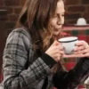 Ava Vitali Days Of Our Lives Grey Plaid Blazer