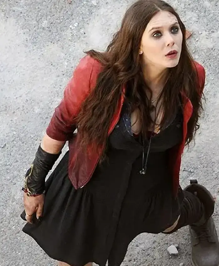 Alternative view of Avengers: Age Of Ultron Scarlet Witch Red Jacket