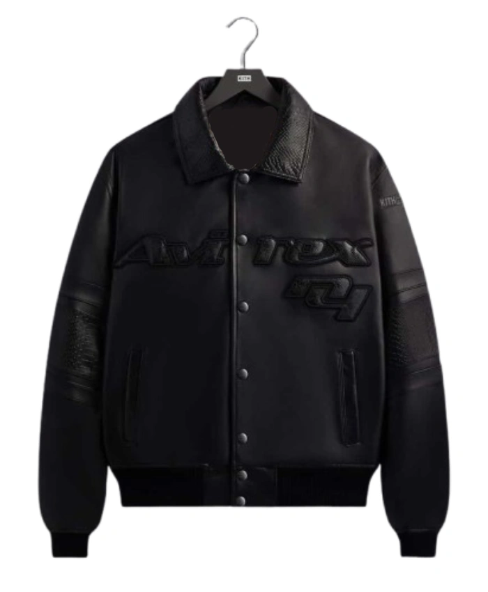 Avirex x Kith Records Leather Jacket