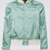 Azizam Ed Sheeran Blue Bomber Jacket